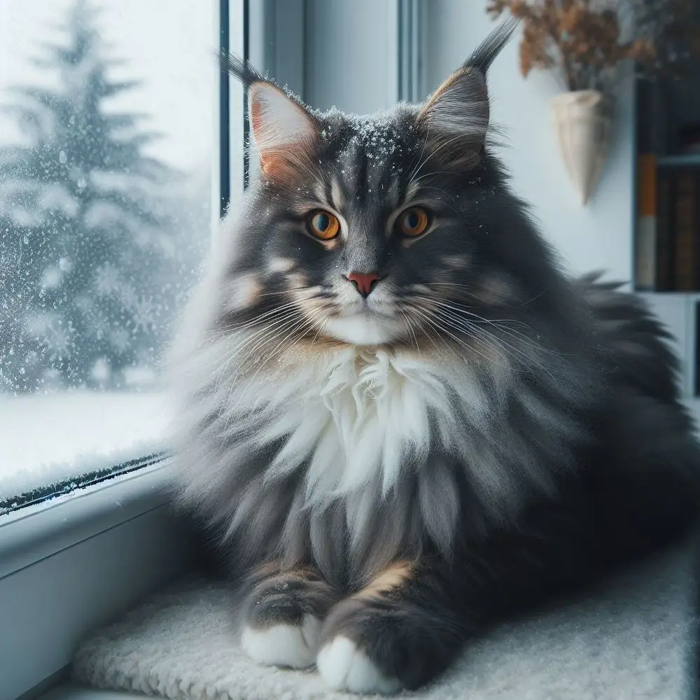 Katzengeschichte: Royales Schneeabenteuer